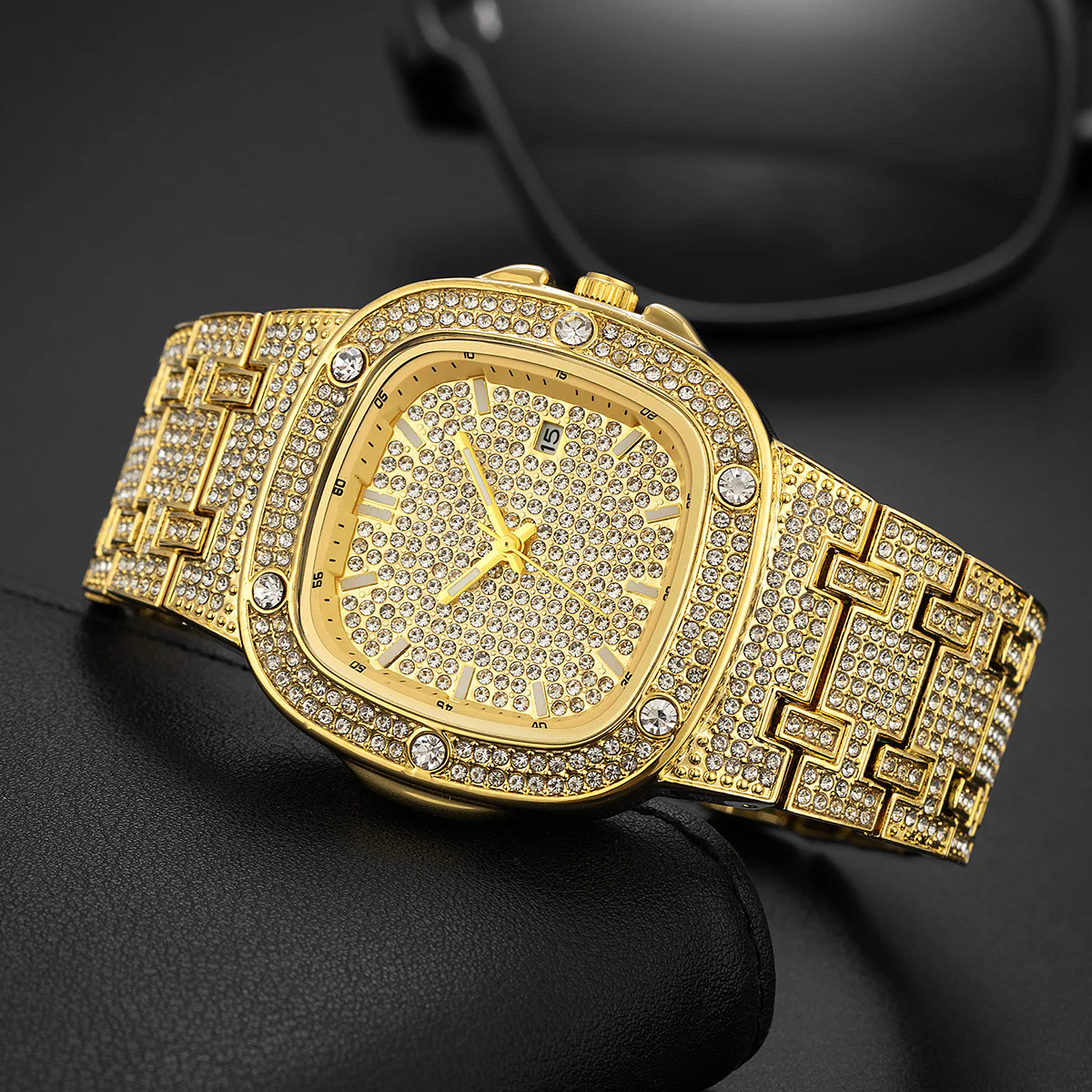 Raven Iced Out Watch - Image 5