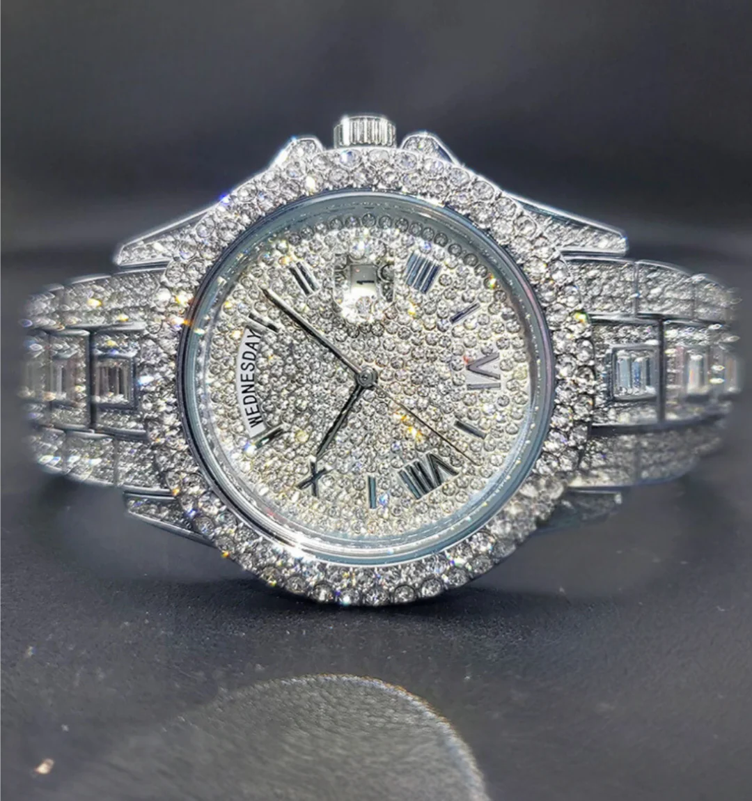 Regal Day-Date Iced Out Watch