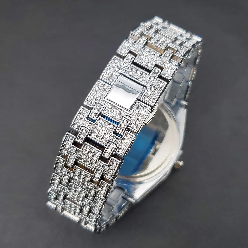 Royale Arabic Iced Out Watch - Image 5