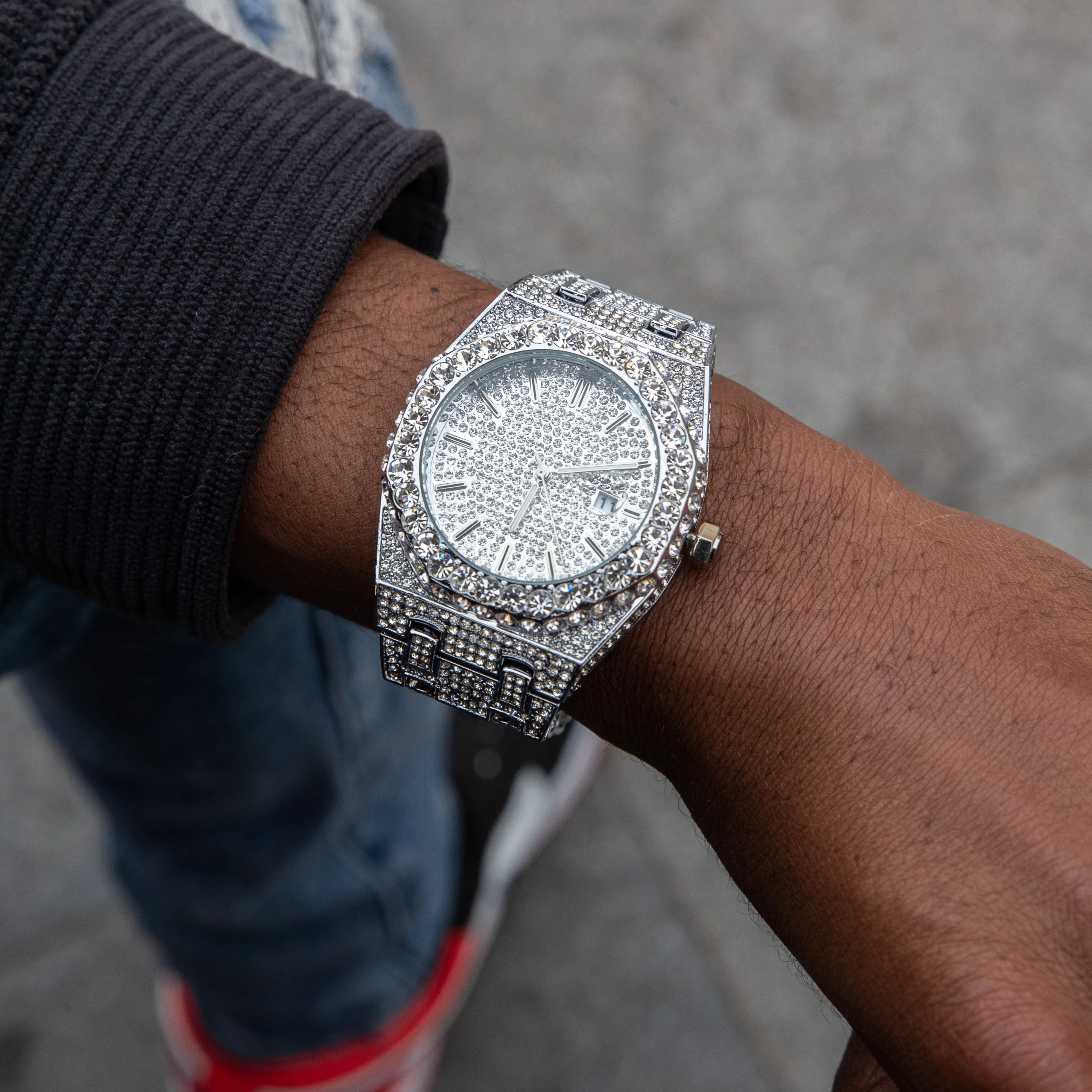 Royale Iced Out Watch - Image 8