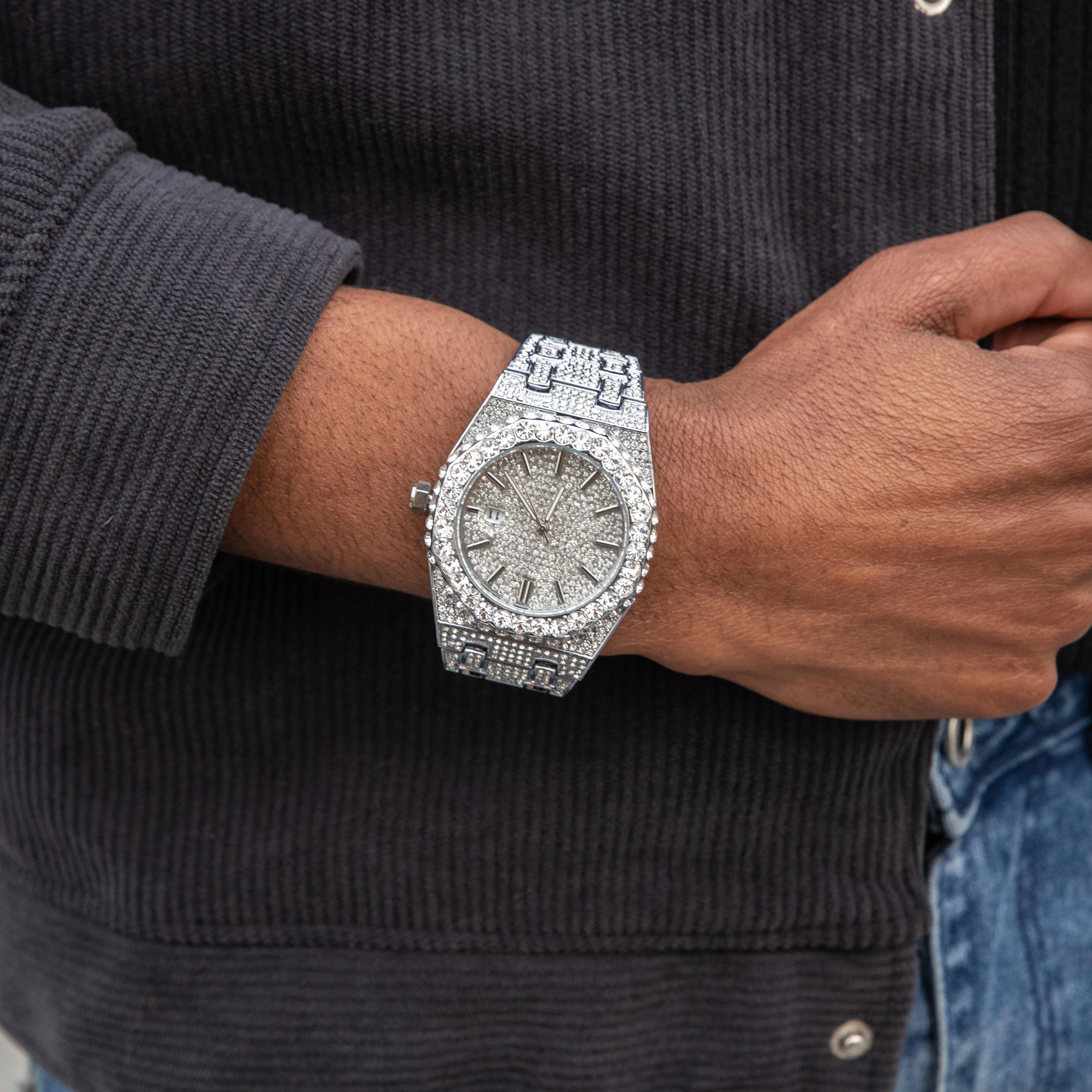 Royale Iced Out Watch - Image 9