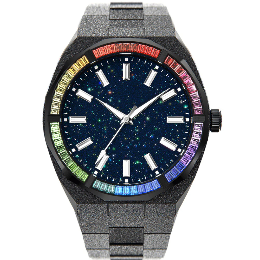 Stardust Baguette Bezel Watch - Image 3