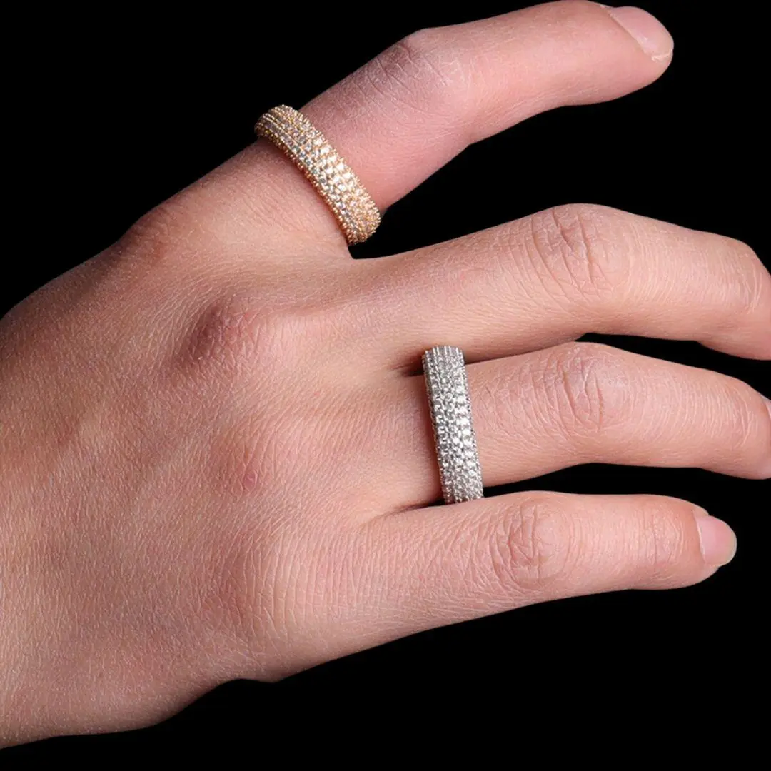 Stones of Round Iced Out Ring - Image 2