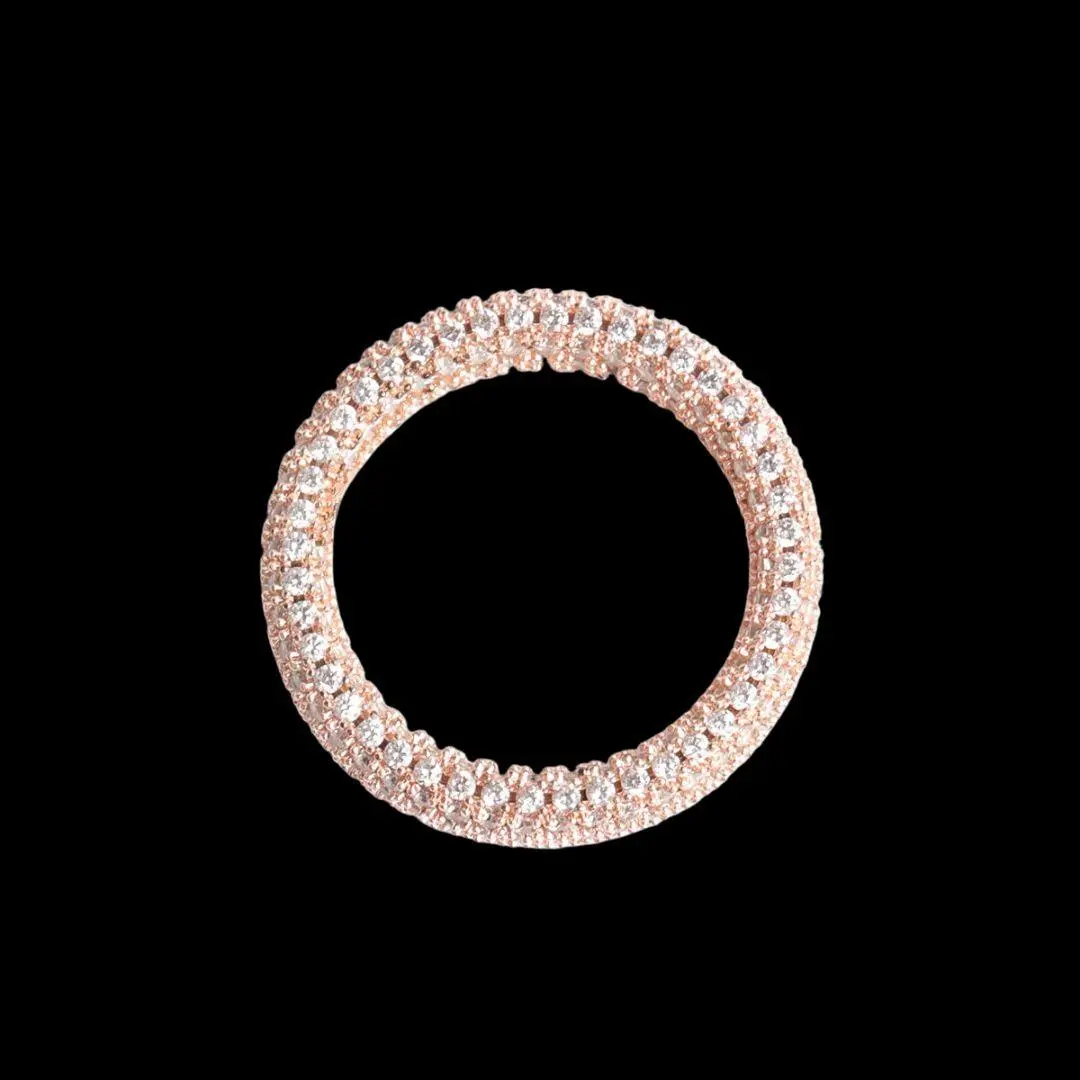 Stones of Round Iced Out Ring - Image 8