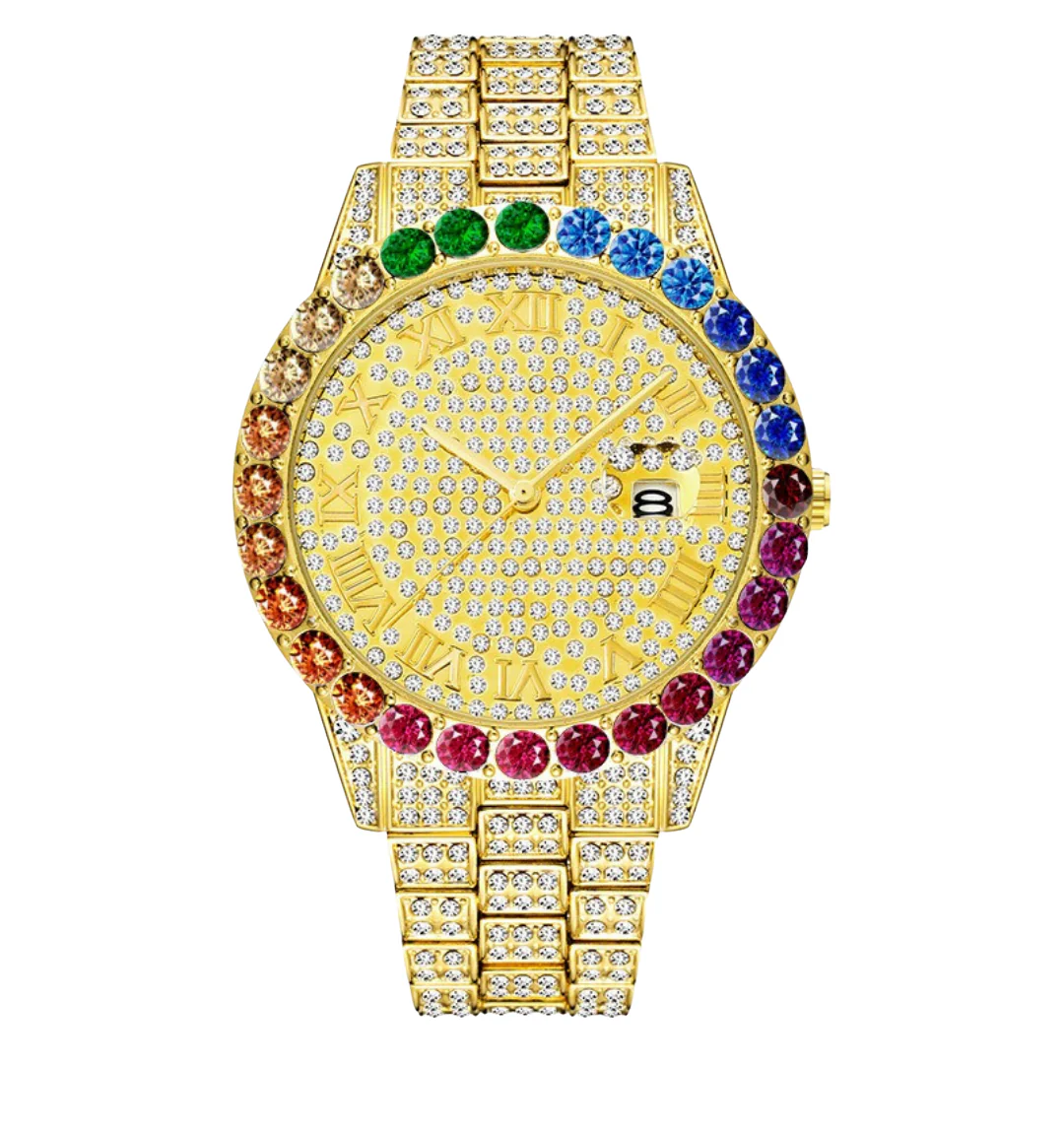 Storm Iced Out Watch