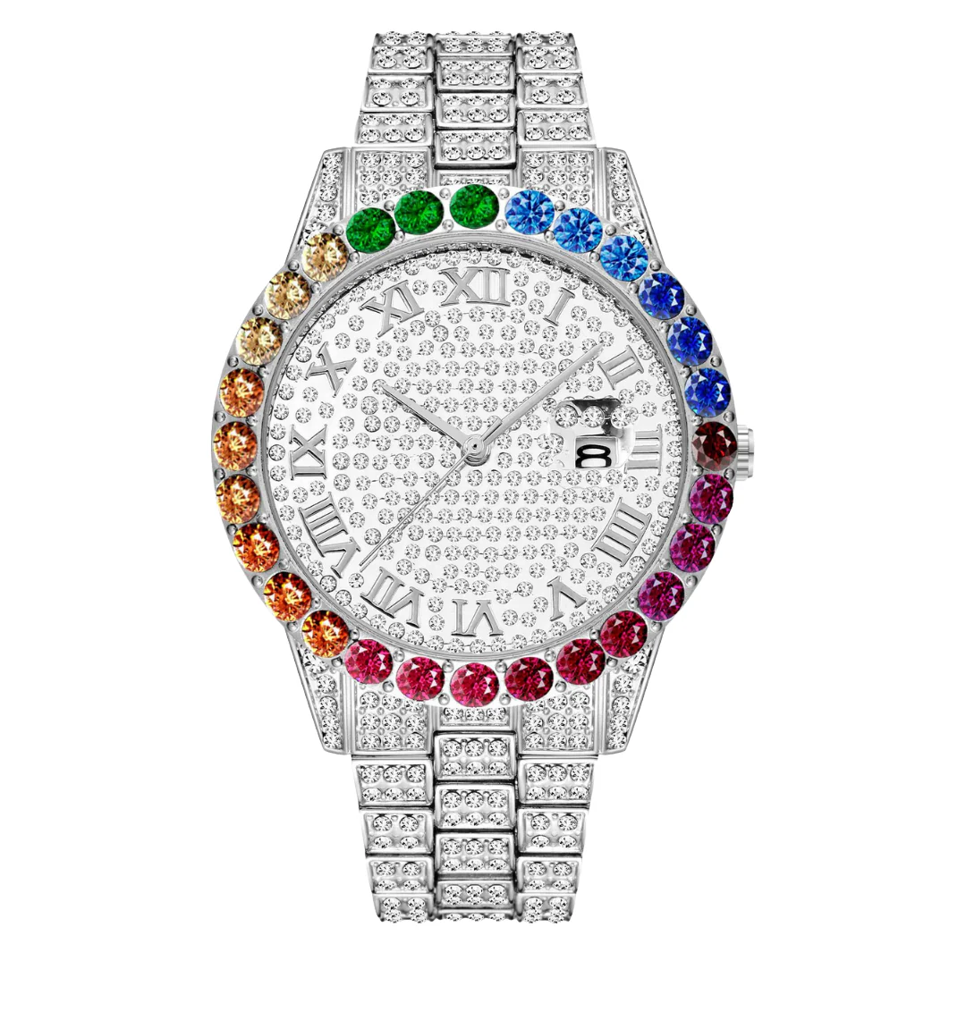 Storm Iced Out Watch - Image 3