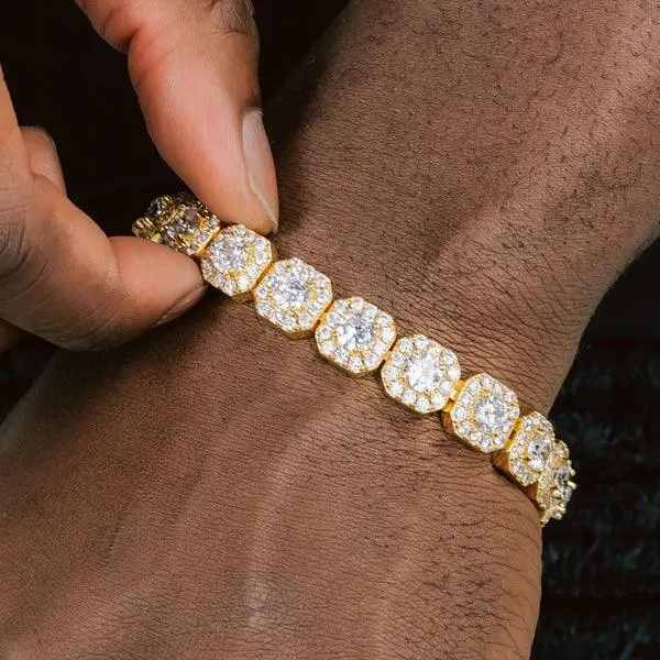 VVS 12MM clustered Bracelet - Image 4