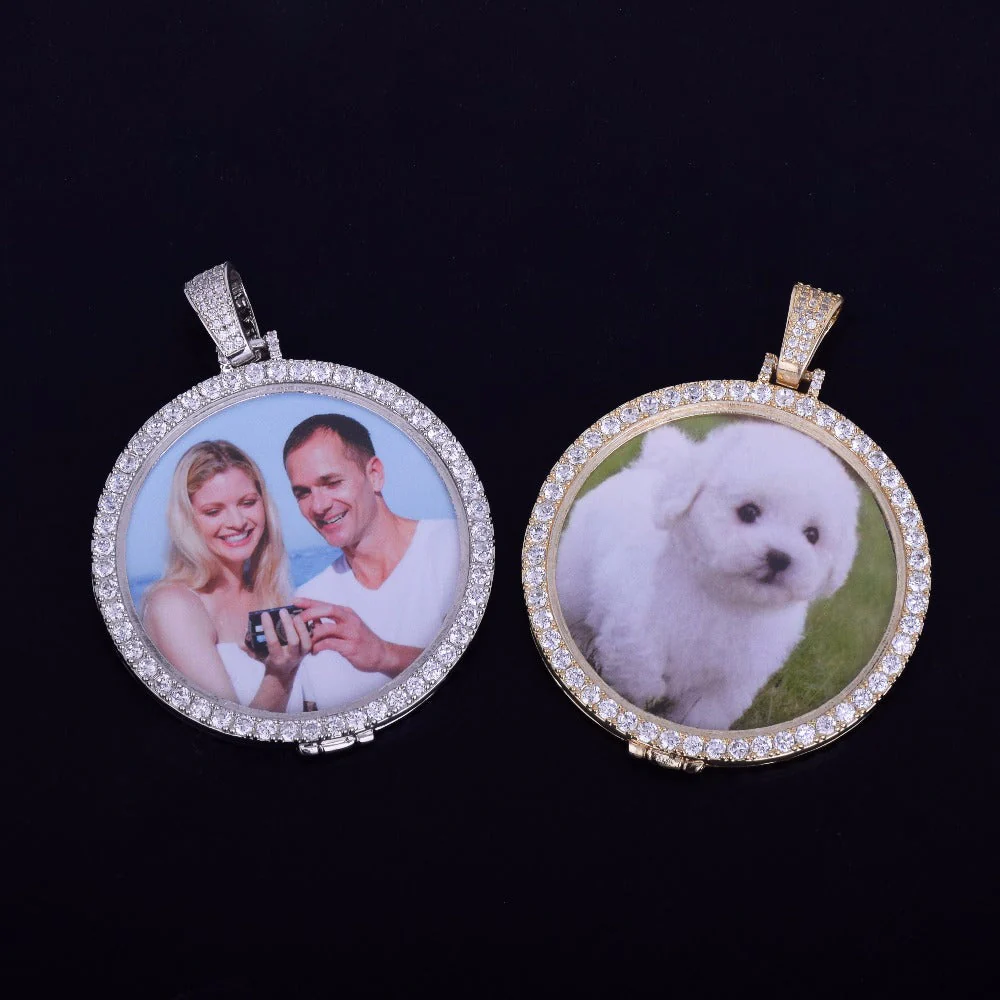 Custom Photo Pendant- Gold - Image 5